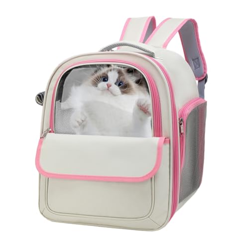 Rucksack mit Luftblasen für Haustiere, Tragetasche mit Luftblasen für Katzen, atmungsaktiver Rucksack für kleine Hunde, Tragetasche für kleine Hunde, bequemer Rucksack für Katzen, Welpen von Vibhgtf