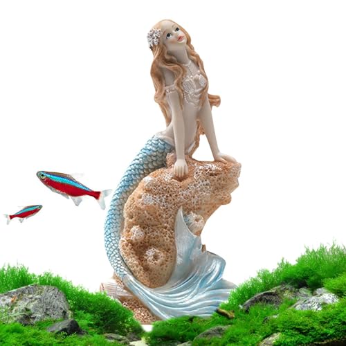 Vibhgtf Aquarium-Dekoration, Miniatur-Figur aus Kunstharz, 6 Stile, Dekoration für Aquarium, Zubehör für Haustiere, künstliche Aquarium-Dekoration Vibhgtf Aquarium-Dekoration, Miniatur-Figur aus Kunstharz, 6 Stile, Dekoration für Aquarium, Zubehör für Haustiere, künstliche Aquarium-Dekoration von Vibhgtf