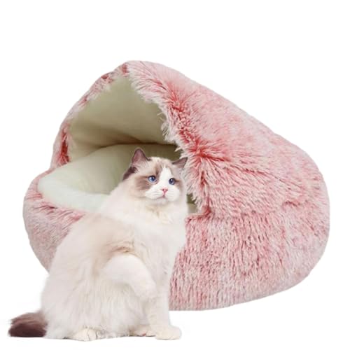 Vibhgtf Rundes Hundebett – und runde Schlafmatte für Katzen, rundes Hundebett, Katzenhöhle, Haustierbedarf, Bett, Katzenzelt, Hund Vibhgtf Rundes Hundebett – und runde Schlafmatte für Katzen, rundes Hundebett, Katzenhöhle, Haustierbedarf, Bett, Katzenzelt, Hund von Vibhgtf