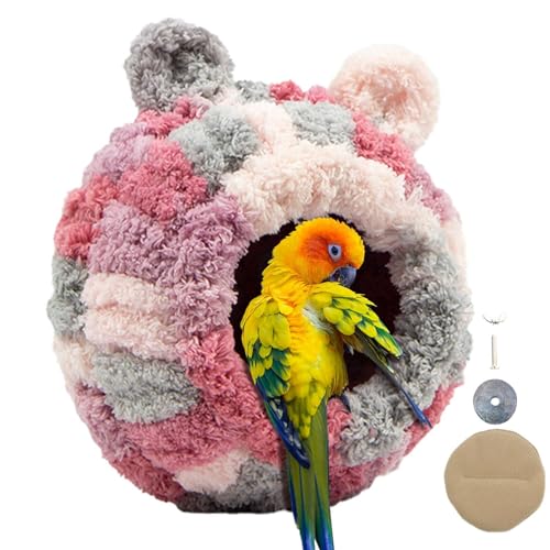 Vogelhaus, Wellensittich für Käfig, Schlafhütte für Vögel, kleines Vogelhaus, atmungsaktives Vogelhaus, warmer Winterpapagei für Wellensittich Co von Vibhgtf
