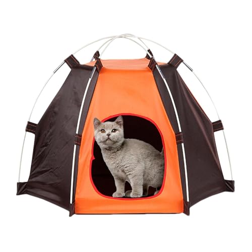 Zelte für große Hunde – Outdoor-Hundezelt aus Polyester | Faltbares Campingzubehör | Tragbares wasserdichtes Stützzelt für den Innenbereich Zelte für große Hunde – Outdoor-Hundezelt aus Polyester | Faltbares Campingzubehör | Tragbares wasserdichtes Stützzelt für den Innenbereich von Vibhgtf