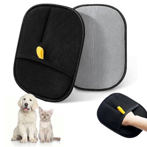 2 Stück tierhaarentferner handschuh,katzen handschuhe fellpflege,hunde haarentferner,katzen haarentferner,haarentfernungs handschuh für Katzen/Hunde, Antistatische Haarentfernung an Sofa & Kleidung 2 Stück tierhaarentferner handschuh,katzen handschuhe fellpflege,hunde haarentferner,katzen haarentferner,haarentfernungs handschuh für Katzen/Hunde, Antistatische Haarentfernung an Sofa & Kleidung von Viechoes