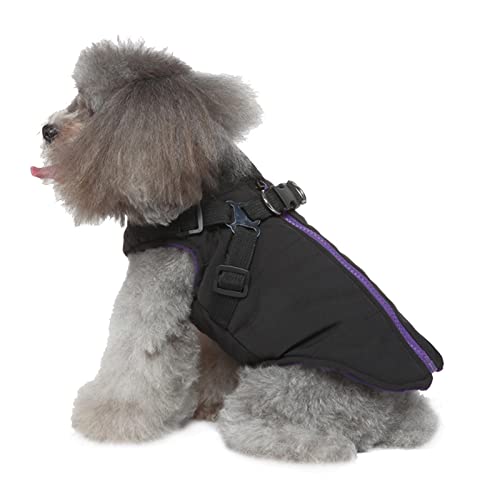 Hundemantel mit Geschirr | Warme Hundejacke mit Reißverschluss mit Geschirr Wintermantel für kleine Hunde | Hundemantel Geschirr Winter Warm Weste Wasserdicht Baumwolle Vigcebit Hundemantel mit Geschirr | Warme Hundejacke mit Reißverschluss mit Geschirr Wintermantel für kleine Hunde | Hundemantel Geschirr Winter Warm Weste Wasserdicht Baumwolle Vigcebit von Vigcebit