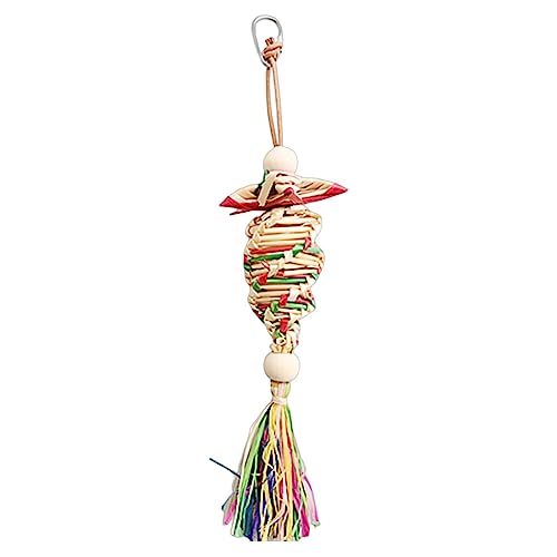 Vogel-Kauspielzeug – Vogelstange Sittich Spielzeug Kauspielzeug – Vogel-Kauspielzeug, Sitzstange für Papageien, Sittiche, Wellensittiche Vogel-Kauspielzeug – Vogelstange Sittich Spielzeug Kauspielzeug – Vogel-Kauspielzeug, Sitzstange für Papageien, Sittiche, Wellensittiche von Vigcebit