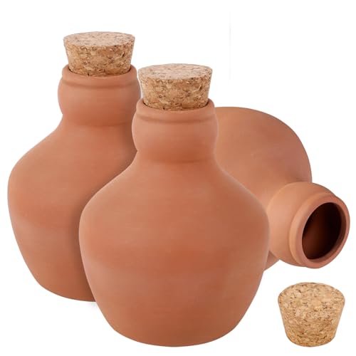 Viitech 3er-Set Terracotta-Bewässerungskugel Mit Abdeckung, 540ml Bewässerungskugeln für Gartenbeete, Terrakotta Kugeln Bewässerung für Gemüsebeet Gewächshaus Viitech 3er-Set Terracotta-Bewässerungskugel Mit Abdeckung, 540ml Bewässerungskugeln für Gartenbeete, Terrakotta Kugeln Bewässerung für Gemüsebeet Gewächshaus von Viitech
