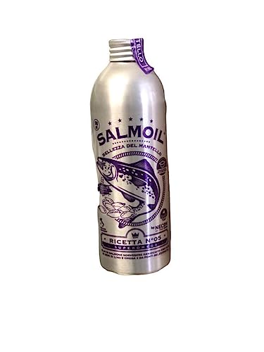 Necon Salmoil Rezept 5 - Ergänzungsfuttermittel für Hunde und Katzen - 500 ml Necon Salmoil Rezept 5 - Ergänzungsfuttermittel für Hunde und Katzen - 500 ml von Villaggio Natura