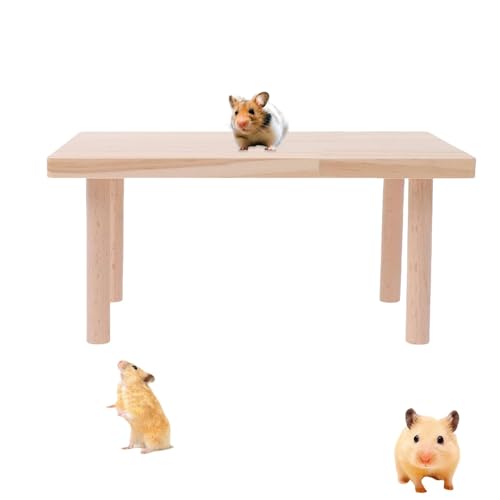 Vimmvid Hamster Plattform, Hamster Zubehör, Hamsterkäfig, Hamsterhaus Nager Zubehör Kletterplattform Eichhörnchen Schlafplattform für Rennmaus, Chinchilla von Vimmvid