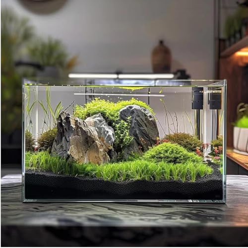 Betta Aquarium-Starter-Set mit Filter, Lichtern, kleines Glas, 30 Liter. Betta Aquarium-Starter-Set mit Filter, Lichtern, kleines Glas, 30 Liter. von Vimvins