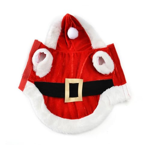 Hundekleidung, Weihnachtsmann-Weihnachtskostüm, Kleidung für Haustiere, kleine Hunde, Winterhund, Kapuzenmantel, Jacken, Welpen, Katzen, Kleidung, Chihuahua, Yorkie, Geschenk (Farbe: Rot, Größe: L) Hundekleidung, Weihnachtsmann-Weihnachtskostüm, Kleidung für Haustiere, kleine Hunde, Winterhund, Kapuzenmantel, Jacken, Welpen, Katzen, Kleidung, Chihuahua, Yorkie, Geschenk (Farbe: Rot, Größe: L) von VinerY