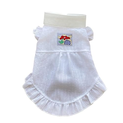 Katzen-/Hundekleid, Sommerkleidung, modisches Kostüm, Pudel, Corgi, Golden Retriever, Husky, Mantel, kleine, mittelgroße und große Hundebekleidung (Farbe: 1, Größe: XXL) von VinerY