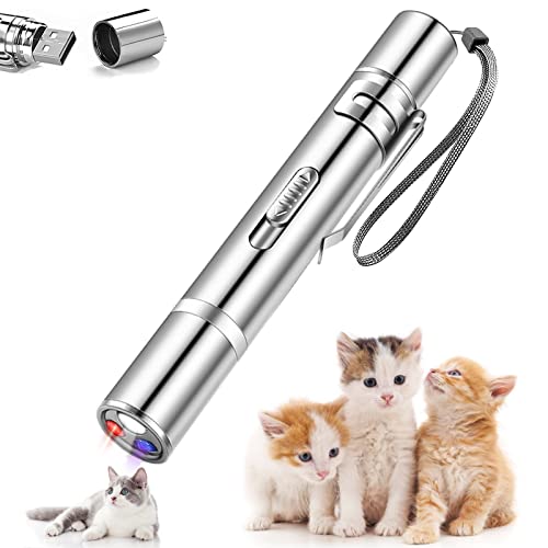 Vinmooog Interaktives katzenspielzeug Katze Hund Kitten Spielzeug, 7 In1 cat Toy Multimode für Haustiere Trainingsgerät Vinmooog Interaktives katzenspielzeug Katze Hund Kitten Spielzeug, 7 In1 cat Toy Multimode für Haustiere Trainingsgerät von Vinmooog