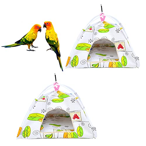 Vinnykud Papageienzelt mit Kissen Vogel Papagei Hängematte Abnehmbar und Waschbar Hängen Höhle Käfig Vogelnest Hütte Zelt Bett Vinnykud Papageienzelt mit Kissen Vogel Papagei Hängematte Abnehmbar und Waschbar Hängen Höhle Käfig Vogelnest Hütte Zelt Bett von Vinnykud