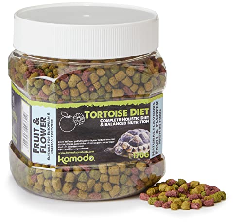 Komodo Tortoise Diet Fruit & Flower 170g von HAPPY PET