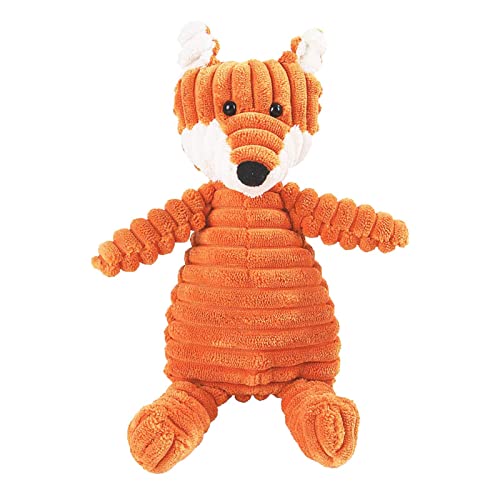 Violotoris Weiches Plüsch-Quietschspielzeug für Hunde, ft, schlagfest, interaktive Brummrutsche, Fuchsform Violotoris Weiches Plüsch-Quietschspielzeug für Hunde, ft, schlagfest, interaktive Brummrutsche, Fuchsform von Violotoris