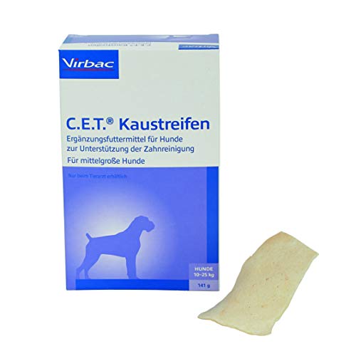 Virbac C.E.T. Kaustreifen für Hunde unter 30 kg zur Zahnpflege - 141g von Virbac Tiergesundheit