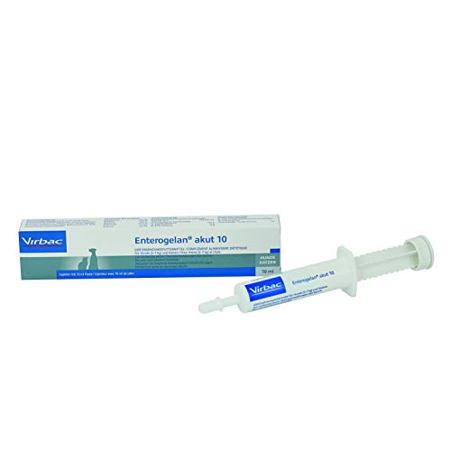 Virbac Enterogelan akut | 10 g | Diät-Ergänungsfuttermittel für Hunde und Katzen | Bei akuten akuter Resorptionsstörungen des Darms und nach akutem Durchfall Virbac Enterogelan akut | 10 g | Diät-Ergänungsfuttermittel für Hunde und Katzen | Bei akuten akuter Resorptionsstörungen des Darms und nach akutem Durchfall von Virbac Tiergesundheit