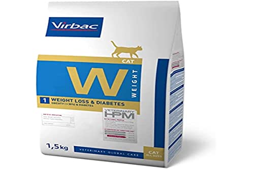 VIRBAC HPM Feline Weight Loss Diabetes W1 1,5KG von Virbac