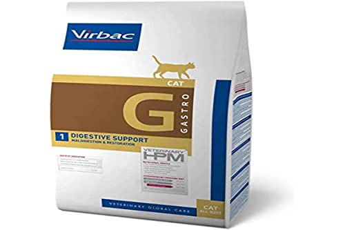 Virbac Veterinary HPM Vet Digestive Futterstation für Katzen, 1,5 kg von Virbac