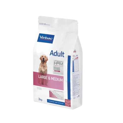 Virbac Veterinary HPM Vet Dog Ad M/L Hundefutter, 16 kg von Virbac