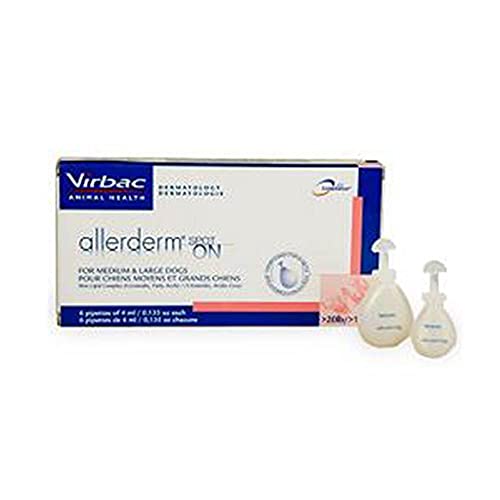 Allerderm Spot On Cani Inferiori A 10 Kg 6 Pipette 2 Ml von Virbac
