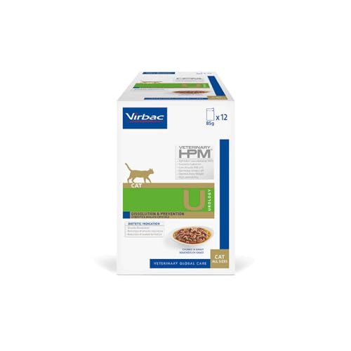 HPM FELINE UROLOGY DISSOLUTION&PREVENTION EN SALSA 12X85GR von VIRBAC PF