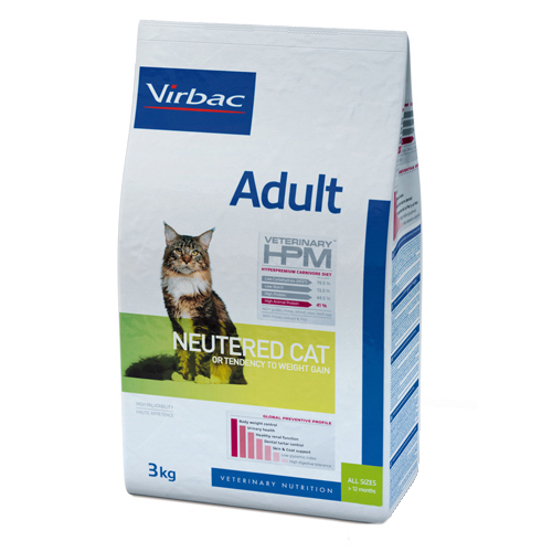 HPM Veterinary Adult Neutered Cat Katzenfutter - 1,5 kg von Virbac