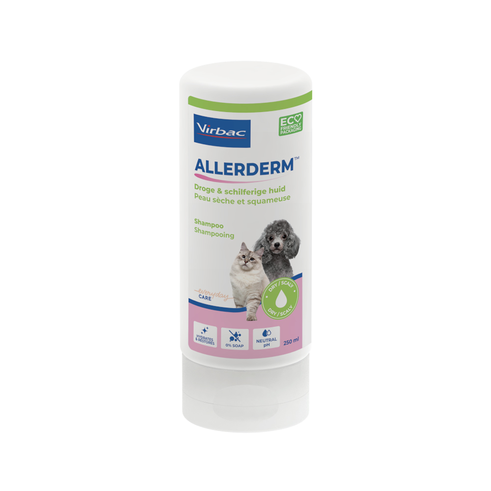 Allerderm Shampoo für trockene Haut - 250 ml Allerderm Shampoo für trockene Haut - 250 ml von Virbac