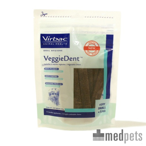 VeggieDent FR3SH - für Hunde bis 5 kg - 15 Streifen von Virbac