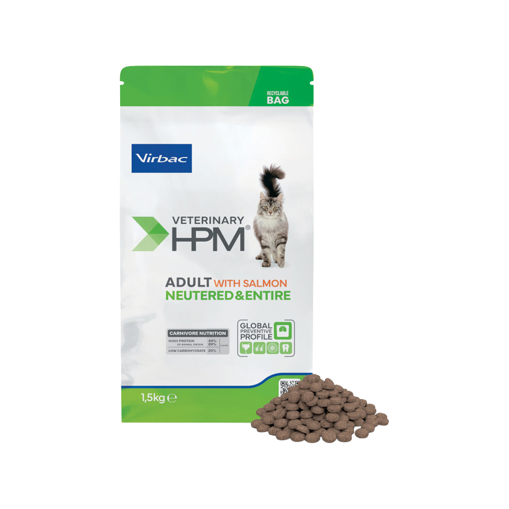 Veterinary HPM - Adult Cat - Neutered & Entire Katzenfutter - 3 kg Veterinary HPM - Adult Cat - Neutered & Entire Katzenfutter - 3 kg von Virbac