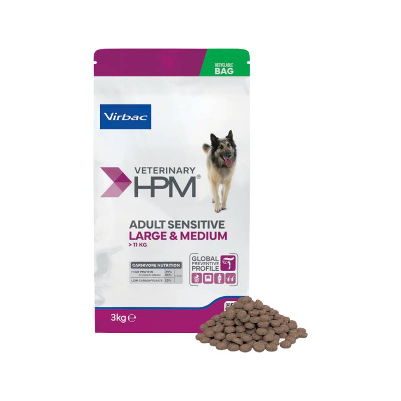 Veterinary HPM Adult Sensitive Digest Hundefutter - 12 kg Veterinary HPM Adult Sensitive Digest Hundefutter - 12 kg von Virbac