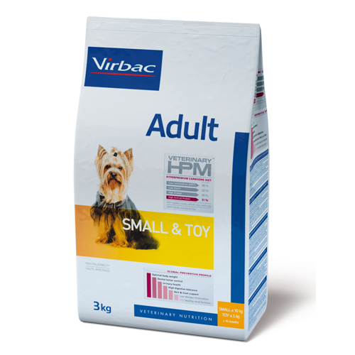 Veterinary HPM Adult Small & Toy Dog Hundefutter - 1,5 kg von Virbac