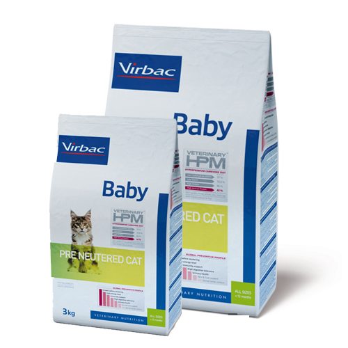 Veterinary HPM Baby Pre Neutered Katzenfutter - 1,5 kg von Virbac