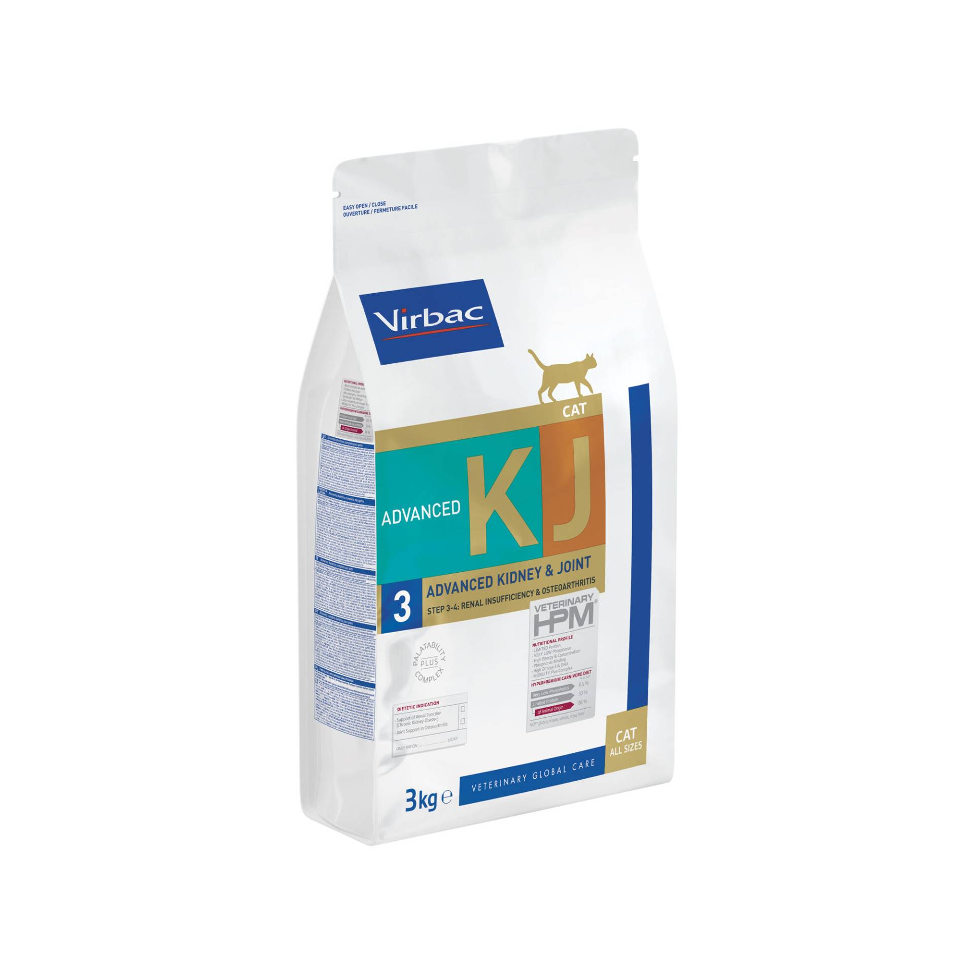 Veterinary HPM Dietetic Cat - Kidney & Joint - 3 kg Veterinary HPM Dietetic Cat - Kidney & Joint - 3 kg von Virbac