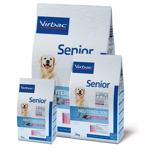 Veterinary HPM Senior Large & Medium Neutered Hundefutter - 1,5 kg von Virbac