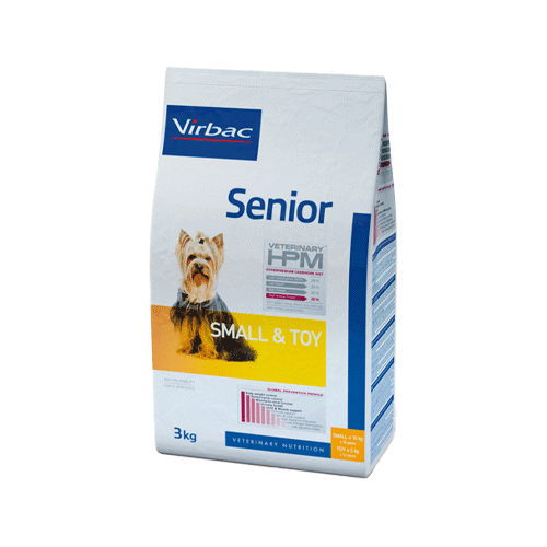 Veterinary HPM Senior Small & Toy Dog Hundefutter - 1,5 kg von Virbac