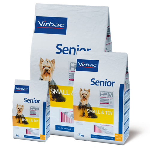 Veterinary HPM Senior Small & Toy Dog Hundefutter - 1,5 kg von Virbac