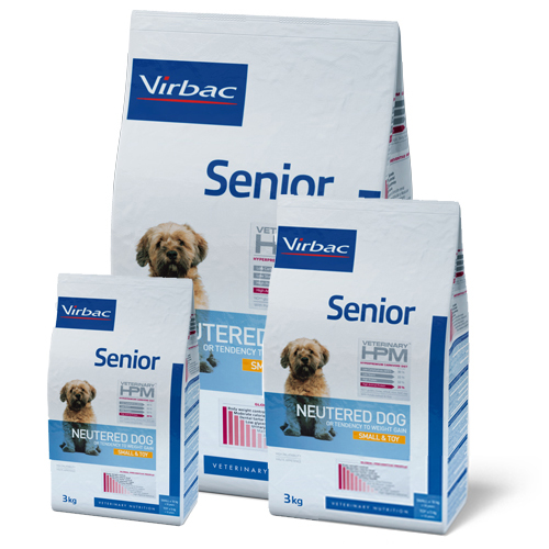 Veterinary HPM Senior Small & Toy Neutered Hundefutter - 1,5 kg von Virbac