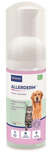 Virbac Allerderm 100 ml reinigt sanft Haut und Fell von Hunden und Katzen von Virbac