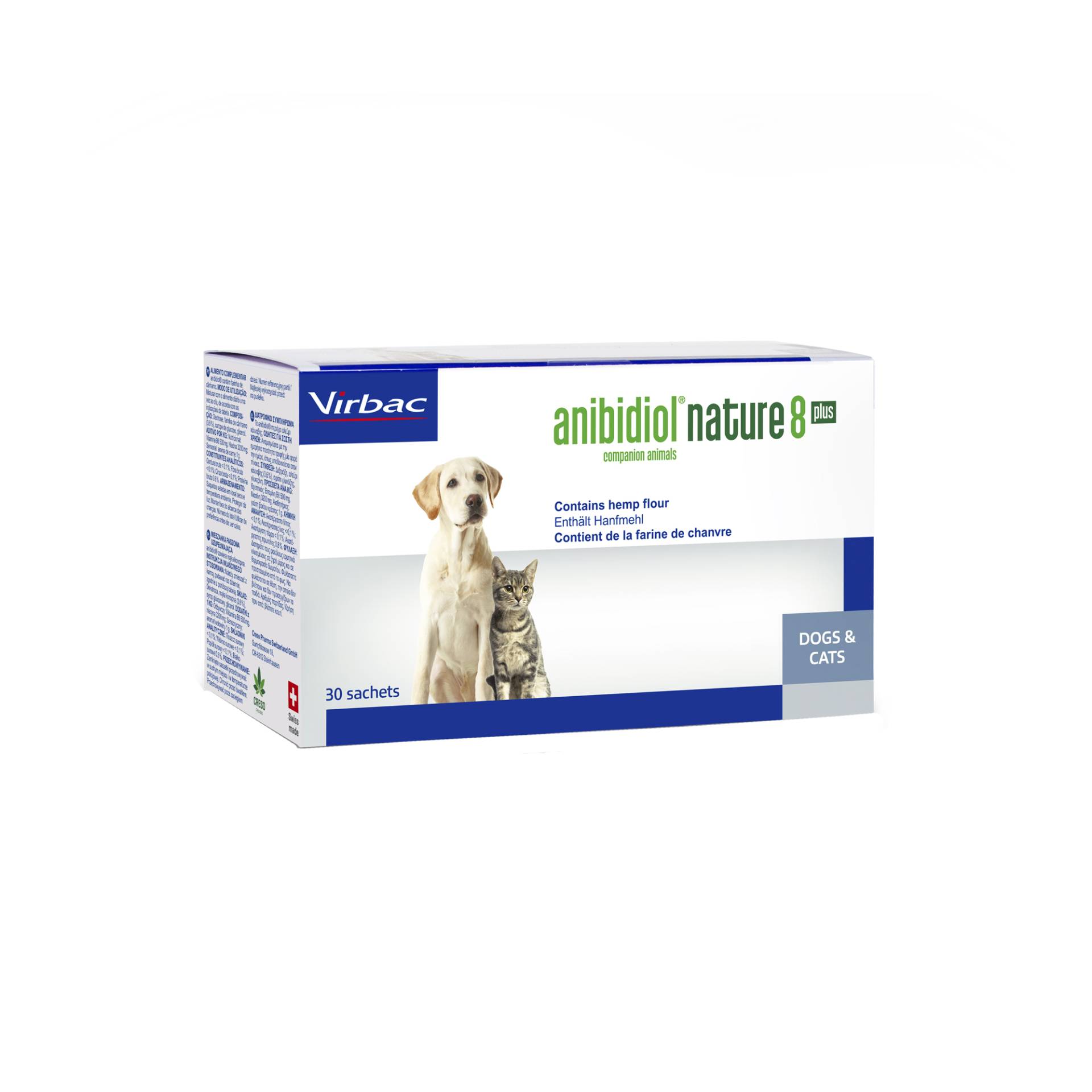 Virbac Anibidiol - Nature 8 Plus - 30 Sachets von Virbac