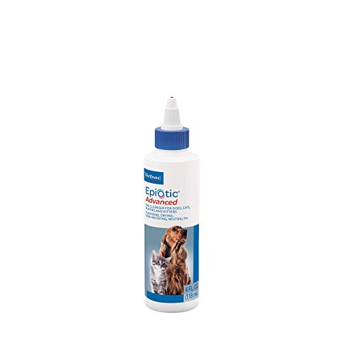 Virbac Epi-otic Ohrenreiniger für Katzen und Hunde, 125 ml von Virbac