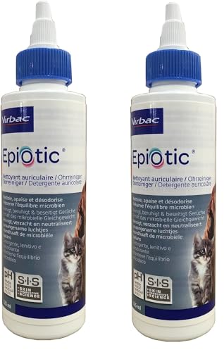 Virbac Epiotic Ohrreiniger - Doppelpack - 2 x 125 ml von Virbac