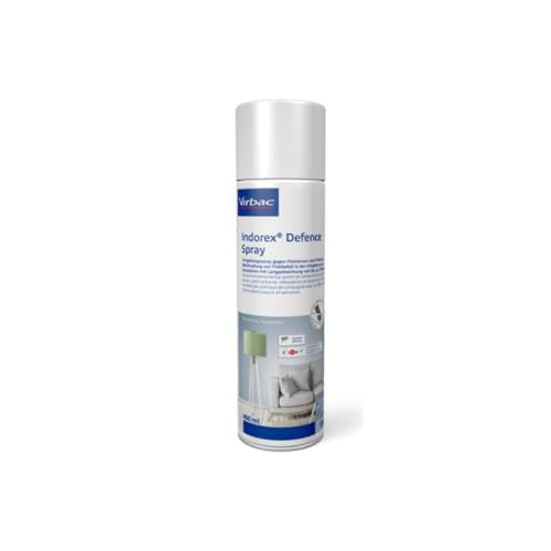 Virbac Indorex Control Spray | 400 ml | Umgebungsspray bei Floh- & Milbenbefall | In Innenräumen bis 128 m² | Nicht direkt an Tieren anwenden | Maximal Zwei Anwendungen pro Jahr Virbac Indorex Control Spray | 400 ml | Umgebungsspray bei Floh- & Milbenbefall | In Innenräumen bis 128 m² | Nicht direkt an Tieren anwenden | Maximal Zwei Anwendungen pro Jahr von Virbac