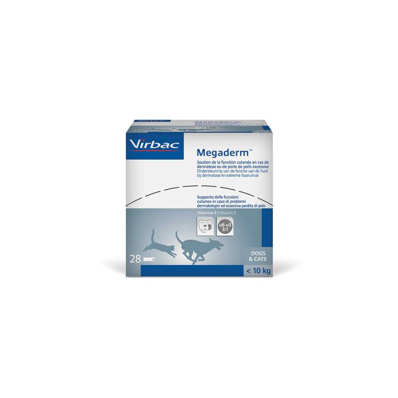 Virbac Megaderm - 28 x 4 ml Cats and Dogs von Virbac