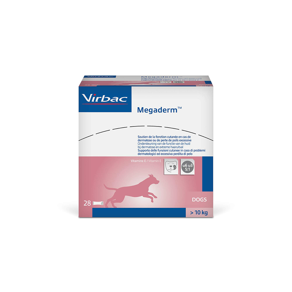 Virbac Megaderm - 28 x 8 ml Dogs >10kg von Virbac