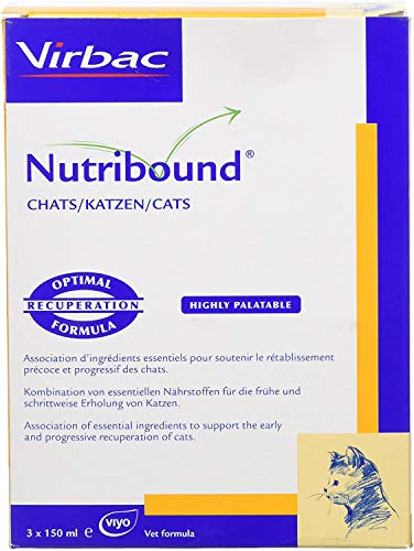 Virbac Nutribound für Katzen 3 Flaschen á 150 ml von Virbac