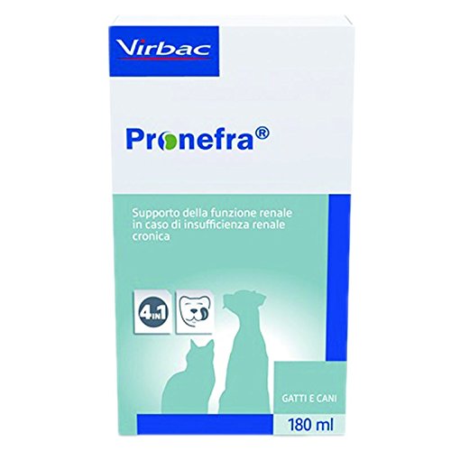 Virbac PRONEFRA 180 ml - für Probleme mit Nierenversagen bei Hunden und Katzen. Virbac PRONEFRA 180 ml - für Probleme mit Nierenversagen bei Hunden und Katzen. von Virbac