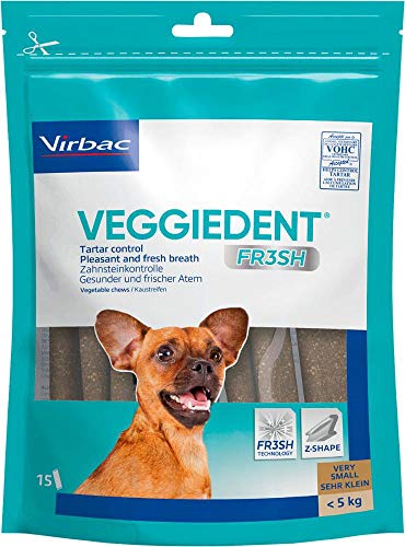 Virbac VeggieDent 15 Streifen XS CN < 5 kg von Virbac