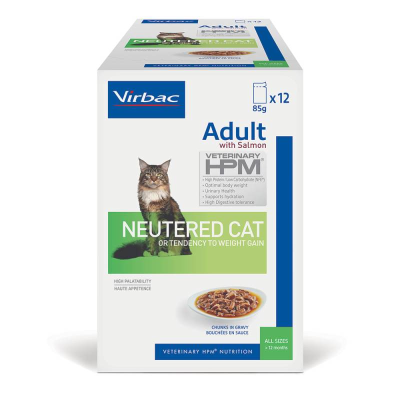 Virbac Veterinary Cat Adult Neutered - 12 x 85 g von Virbac