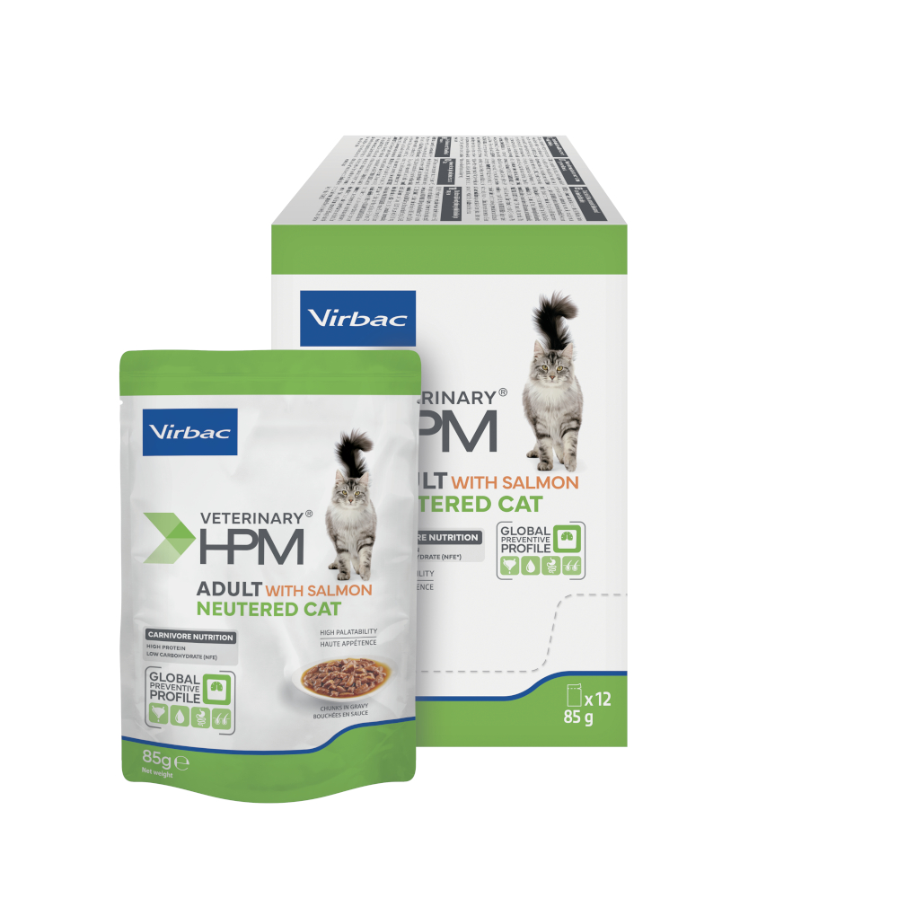 Virbac Veterinary Cat Adult Neutered - 12 x 85 g von Virbac