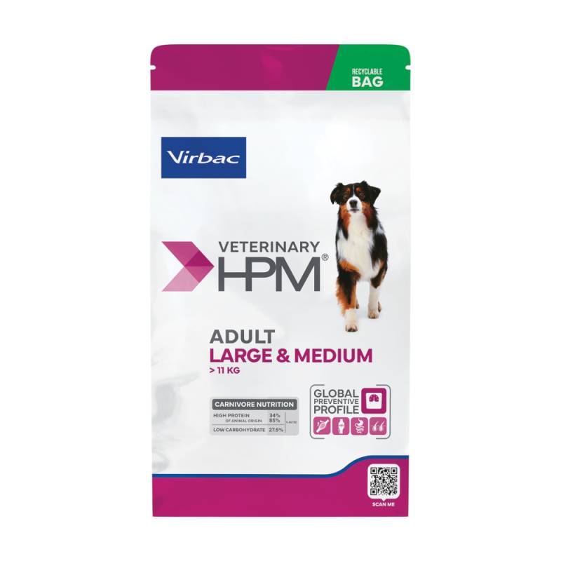 Virbac Veterinary HPM Adult Dog Large & Medium - 16 kg von Virbac